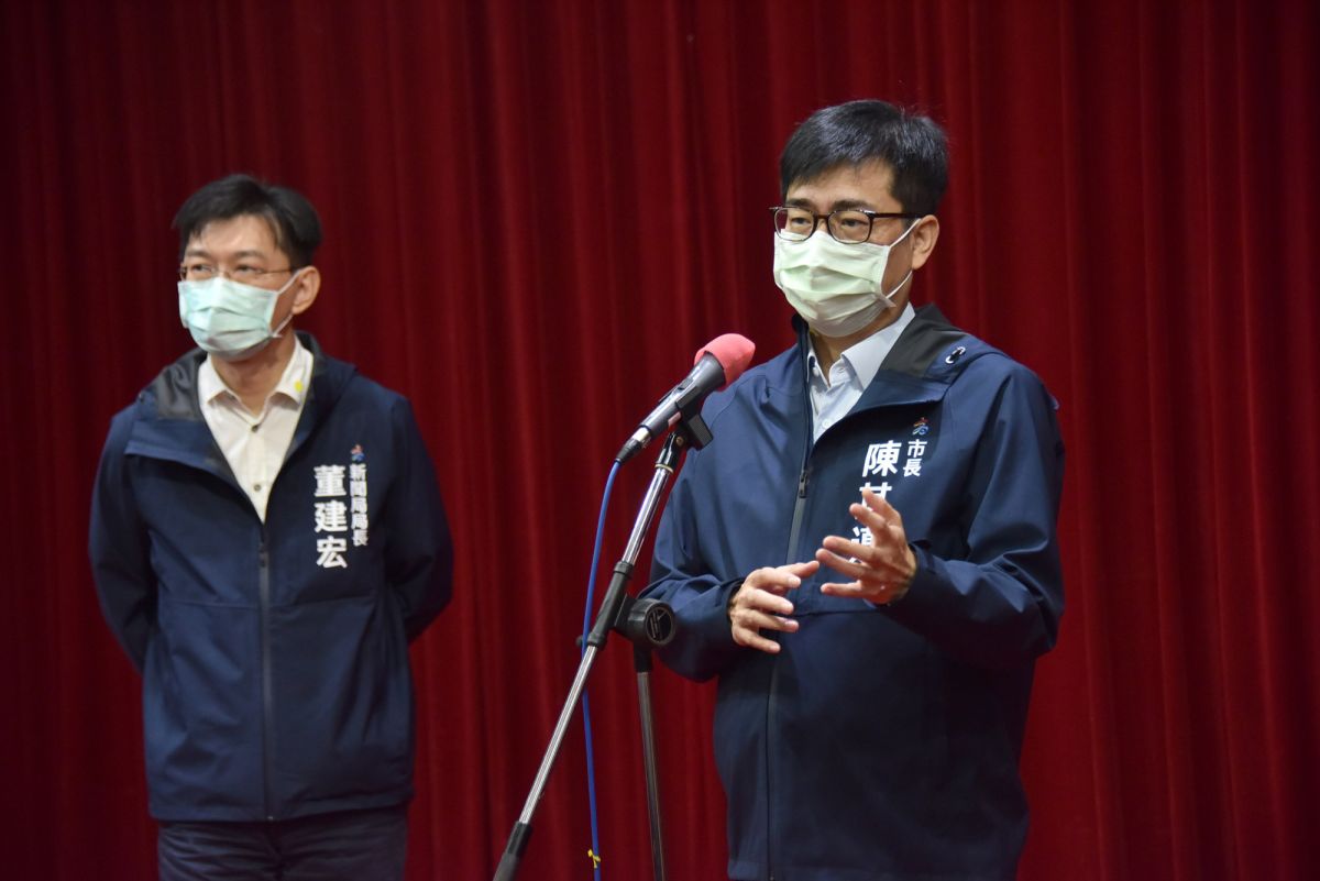 ▲高雄市長陳其邁認為，台灣、立陶宛兩國的理念接近，人民也有深厚的感情的交往，這種提升雙方之間彼此的往來，其實是再自然不過的一件事。（圖／高雄市政府提供）