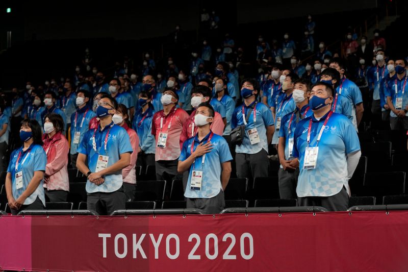 東奧志工制服逾1萬套沒用到 牽涉會徽版權難處理