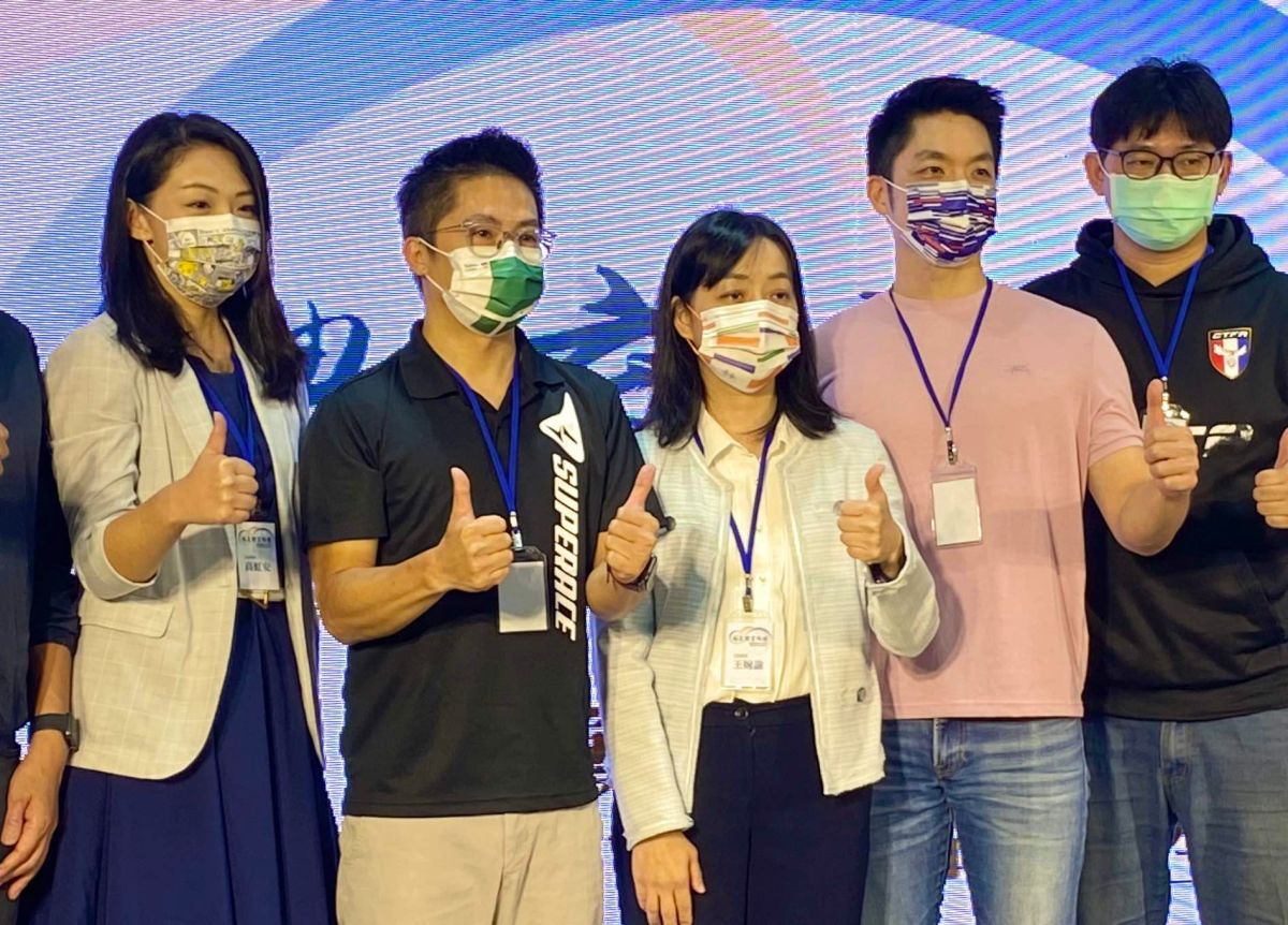 ▲林義傑舉辦體育國是論壇，立委蔣萬安（右二）等人出席。（圖／記者羅婉庭攝，2021.08.11）