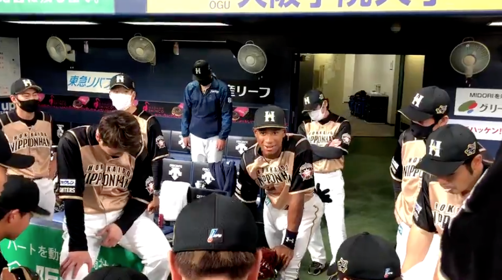 ▲火腿隊賽前喊聲也被指出霸凌。（圖／取自火腿推特）