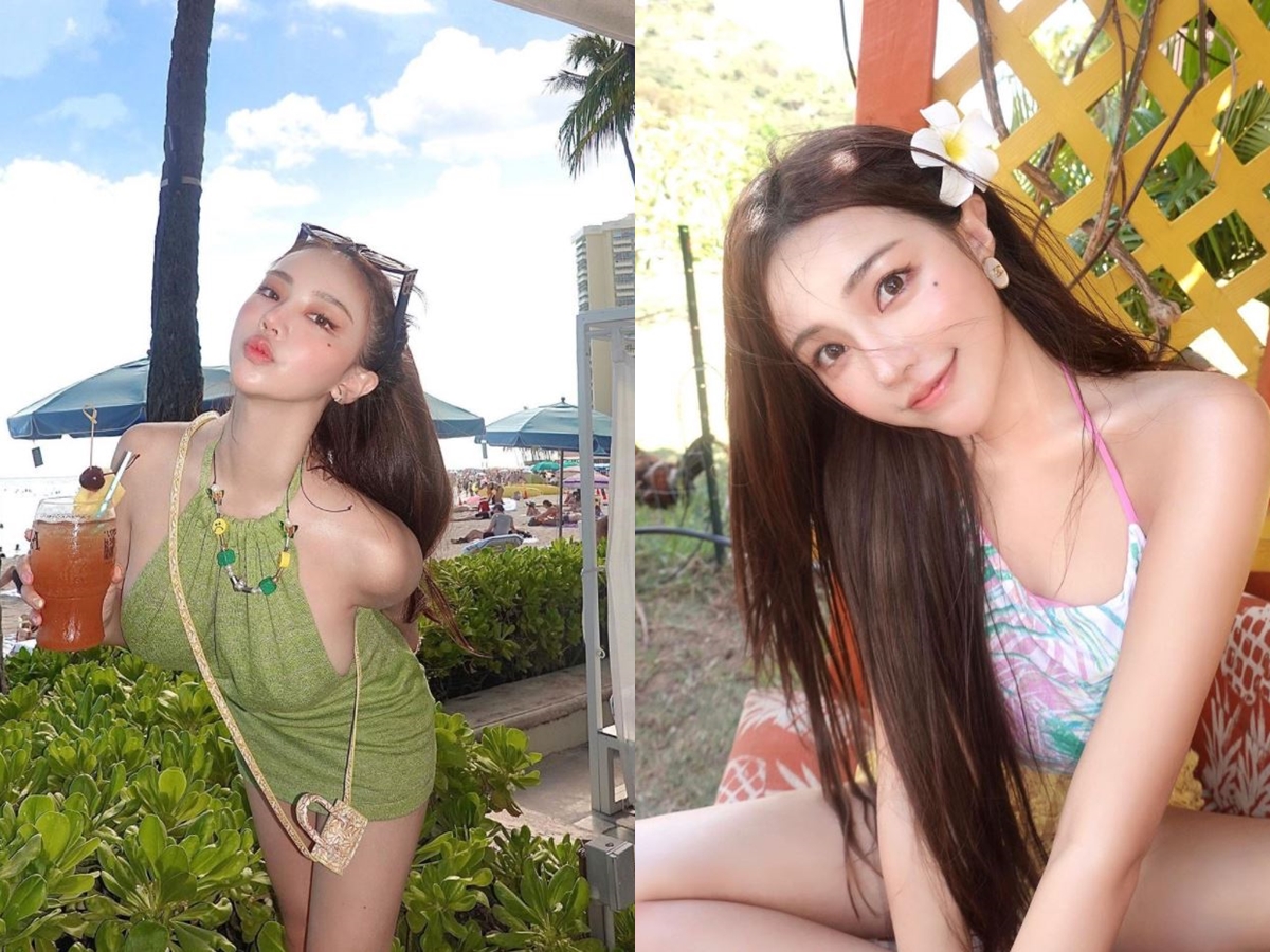 ▲黃琳在夏威夷度假，解封火辣好身材。（圖／翻攝黃琳IG）