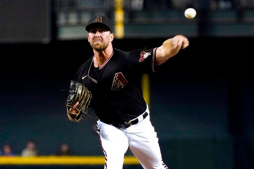 ▲生涯第一次先發，Gilbert就投出無安打比賽。（圖／美聯社／達志影像）