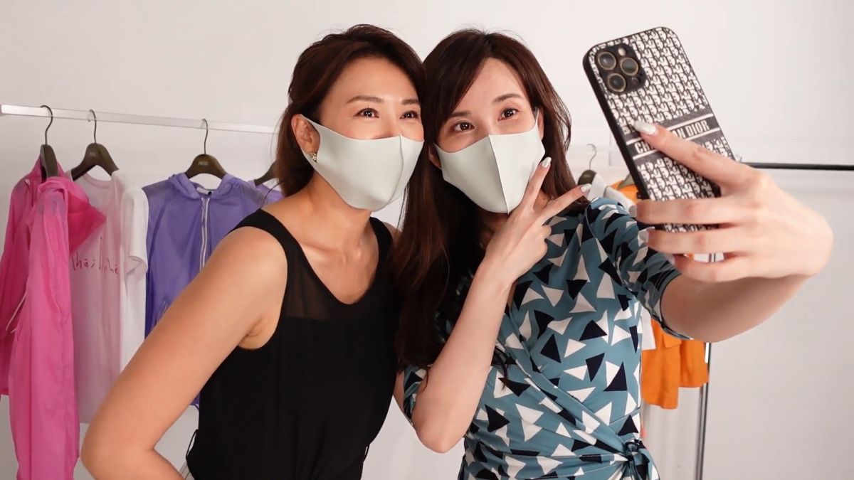 ▲劉涵竹（右）與連靜雯第一次見面就相談甚歡。（圖／楠軒工作室）