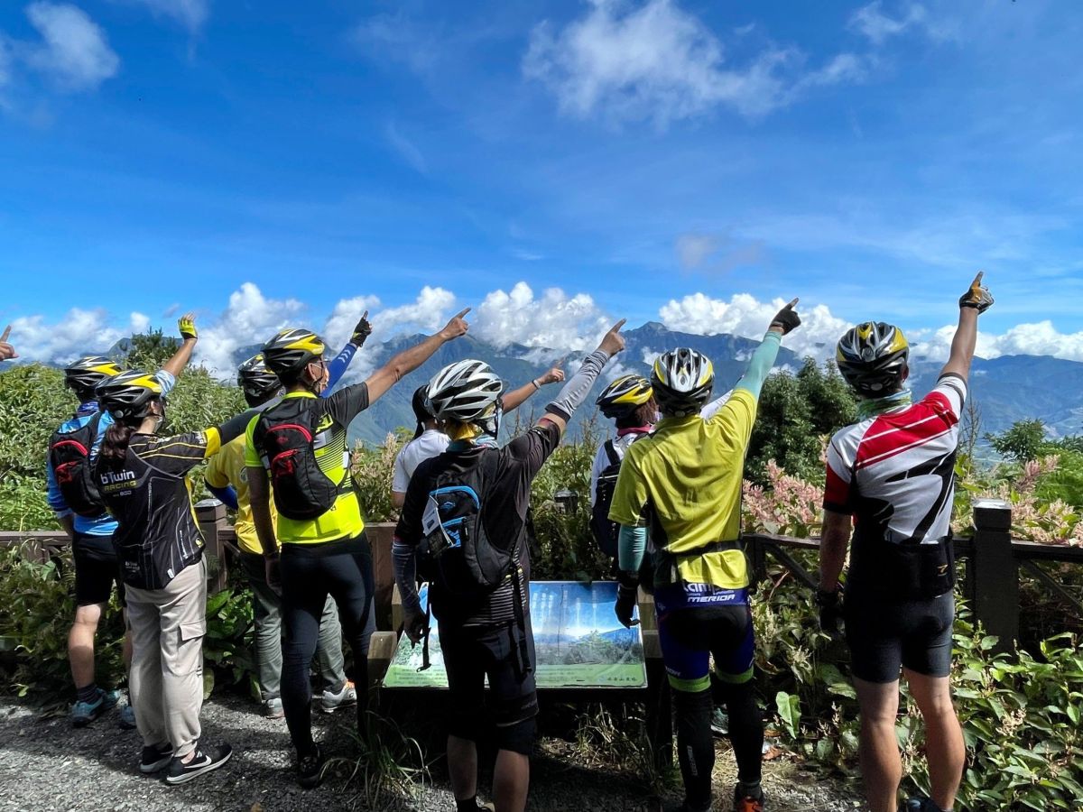 ▲「2021參山騎旅」路程海拔最高、騎乘天數最長，以時速15公里的視角及慢遊步調，車友輕鬆發掘梨山獨特的旅遊魅力。(圖／參山處提供2021.8.15)