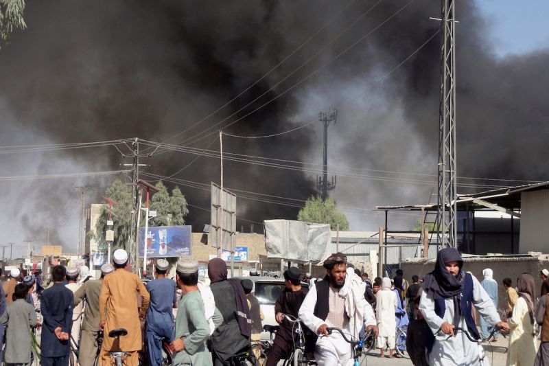 ▲塔利班奪下南部重鎮大城坎達哈(Kandahar)。(圖/美聯社/達志影像)