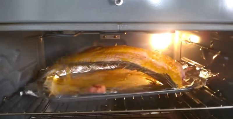 ▲女子打開烤箱後,竟看到魚片在不停狂跳,讓她當場嚇傻。(圖/翻攝自《Naser