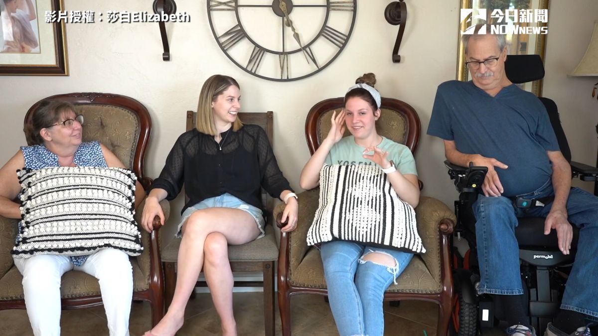 ▲莎白一家討論在台灣時，最喜歡的事物。（圖／莎白Elizabeth 授權）