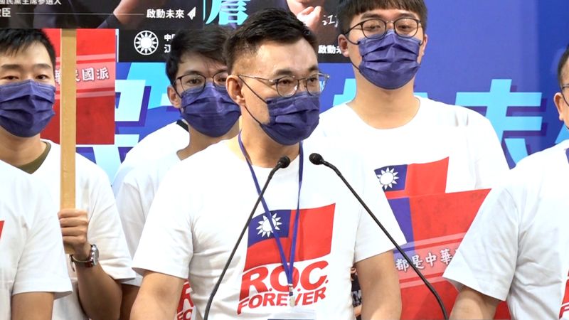 影/遭影射小白、小綠 江啟臣駁斥:我是中華民國正藍