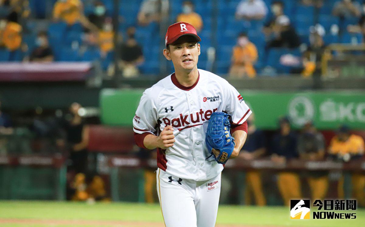 ▲樂天桃猿投手張喜凱。（圖／記者葉政勳攝 , 2021.08.17）