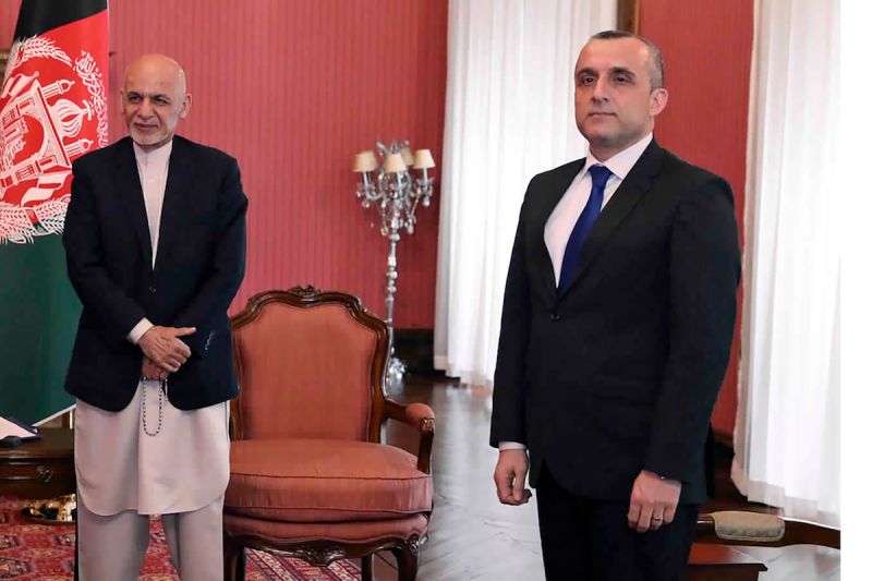 阿富汗副總統沙雷稱仍在國內　自認是合法代理總統
