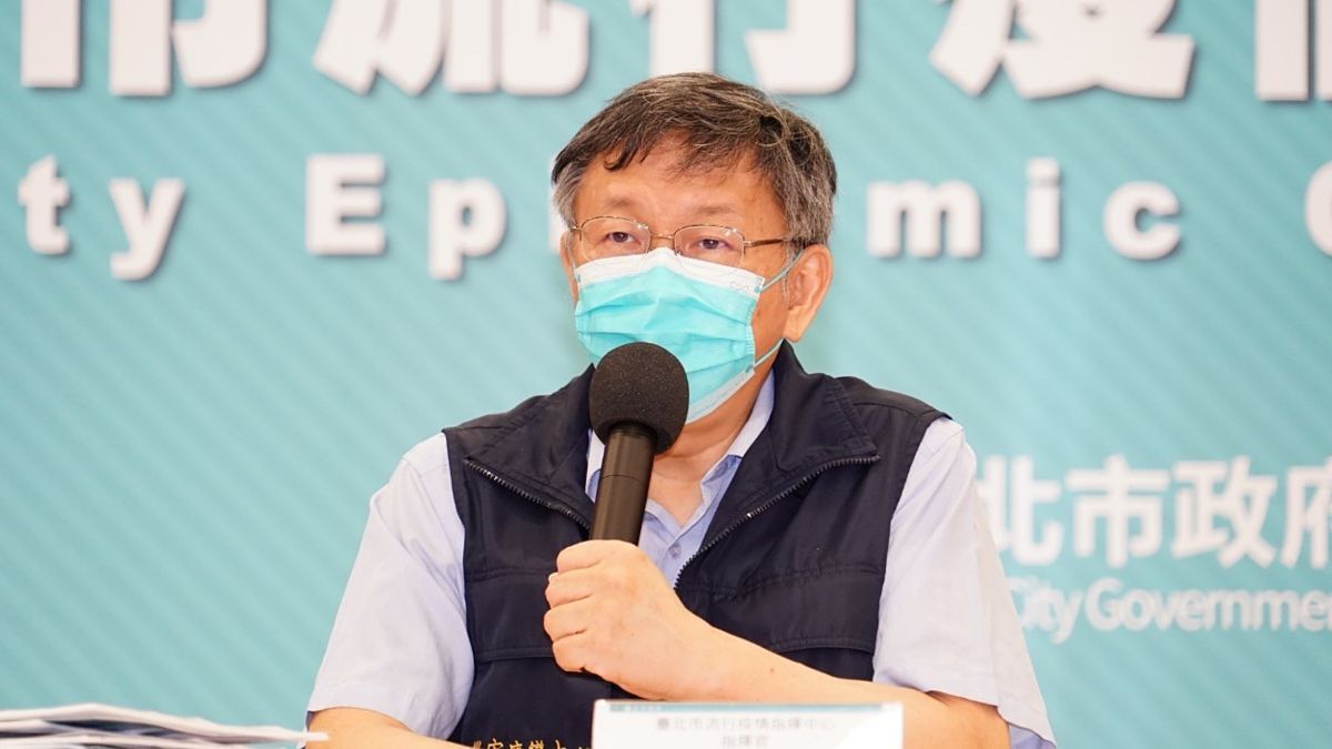 ▲針對周玉蔻爆料2022年要參選高雄市長一事，台北市長柯文哲18日回應，接下來一定還會有更多傳言，到時候再來回應。（圖／台北市政府提供）