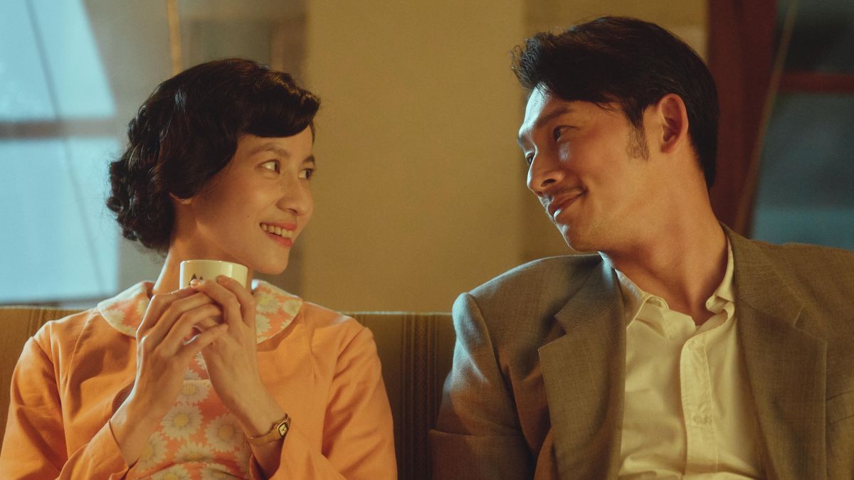 ▲連俞涵（左）、溫昇豪在劇中充滿粉紅泡泡。（圖／公視） 