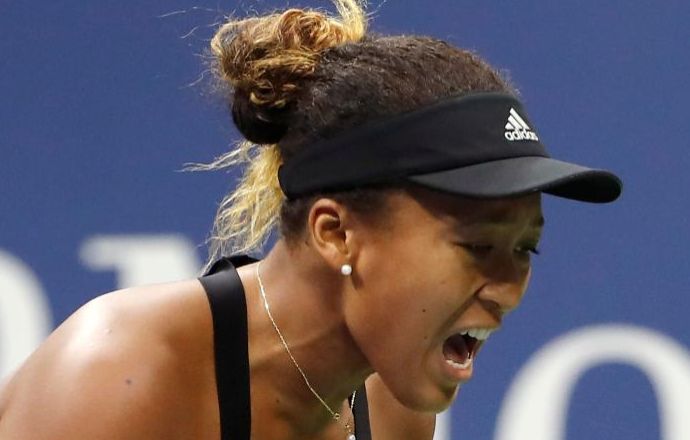 ▲大坂直美順利挺進辛辛那提大師賽16強，賽後記者會不哭了，並解釋前幾天淚灑現場的原因。(圖／美聯社／達志影像)