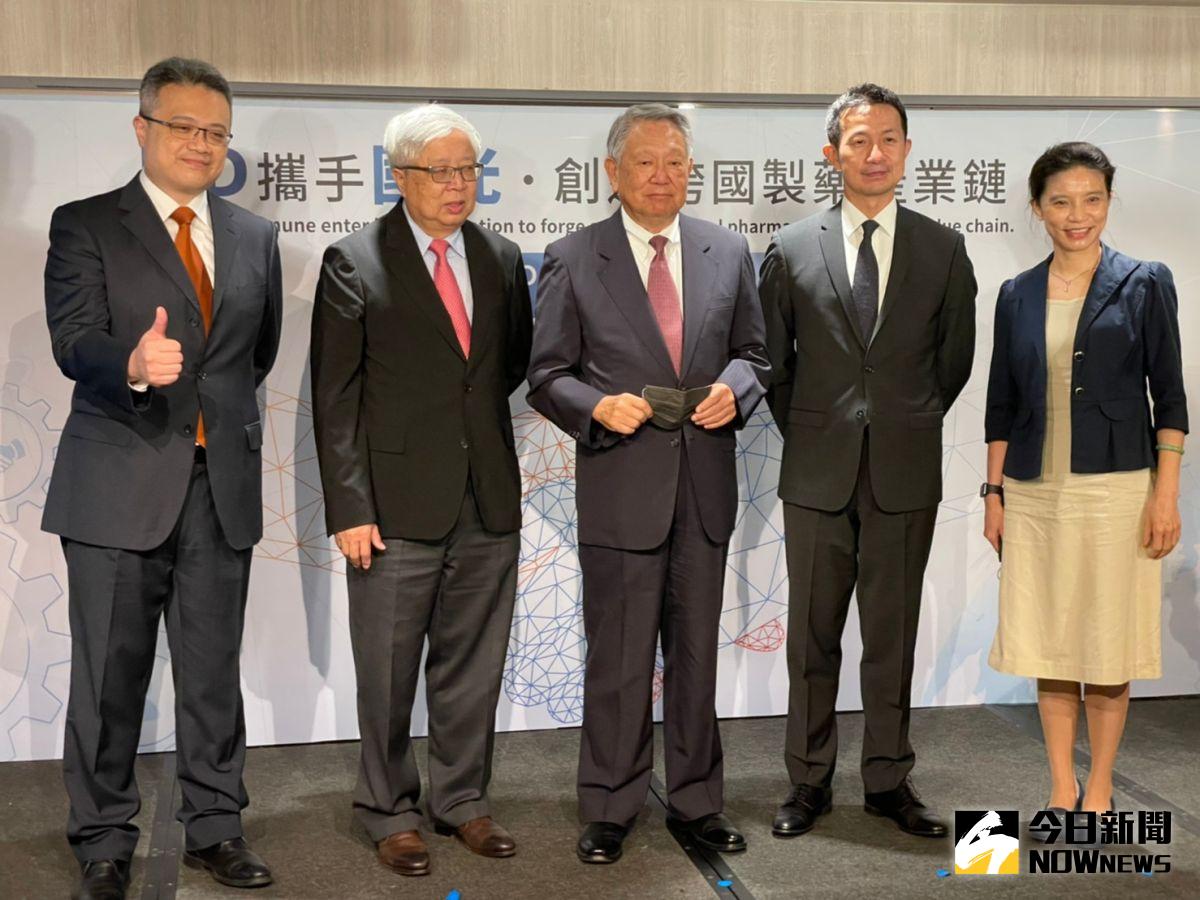 ▲國光生技與BD簽署合作備忘錄，搶攻製藥代工商機。（圖／記者劉雅文拍攝）