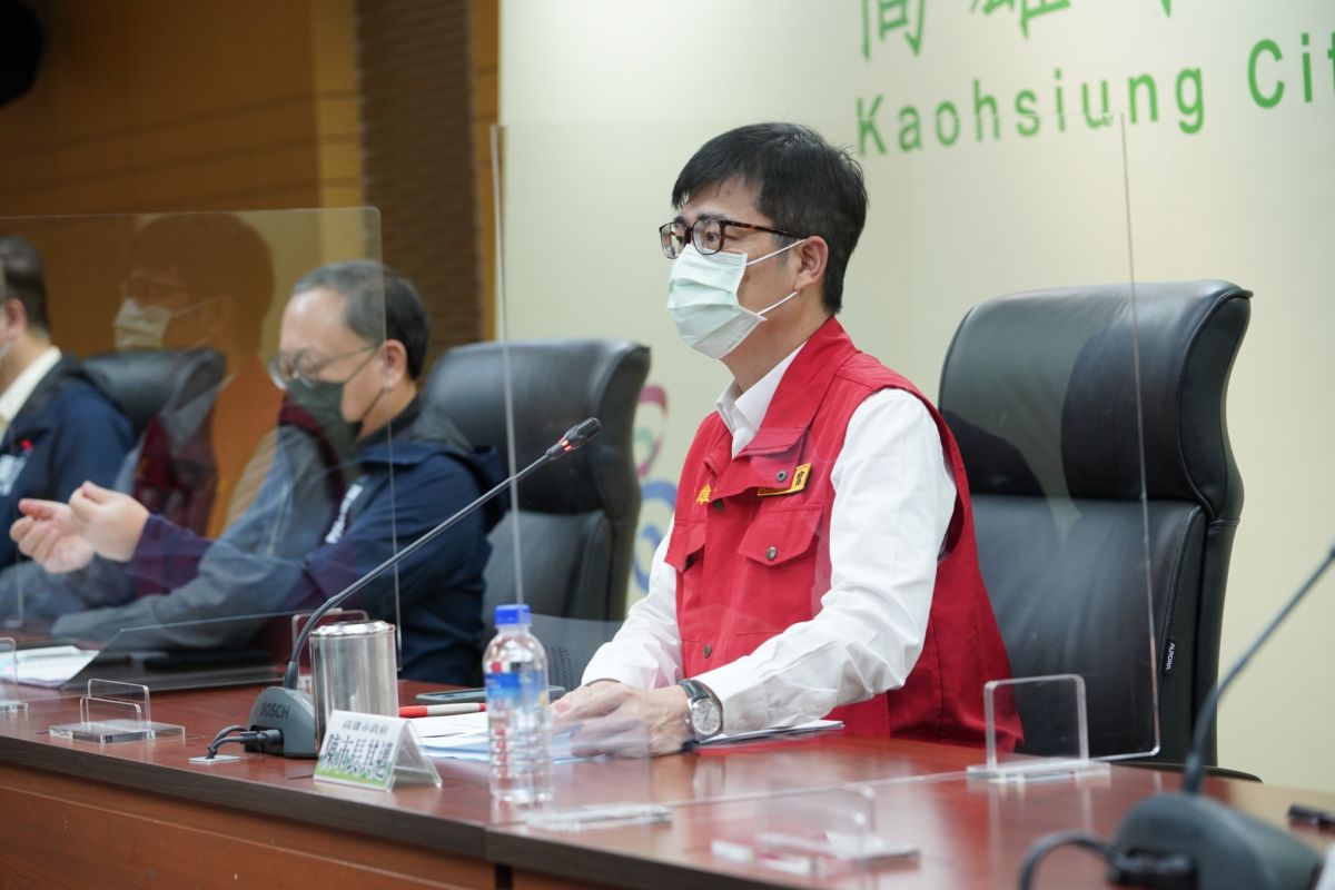 ▲高雄市長陳其邁在今天在市政會議表示，高市登革熱疫情迄今已1年8個月維持零本土個案，他提醒市政團隊目前仍為登革熱流行季，不可鬆懈。（圖／高市府提供）