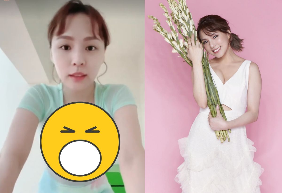 ▲熊熊減肥失敗，狂踩飛輪洩深溝。（圖／熊熊IG）