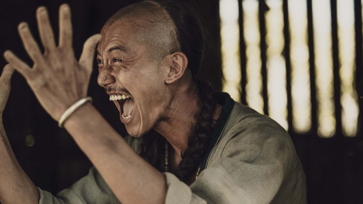 ▲吳慷仁貪婪神情超瘋狂。（圖／公視提供）