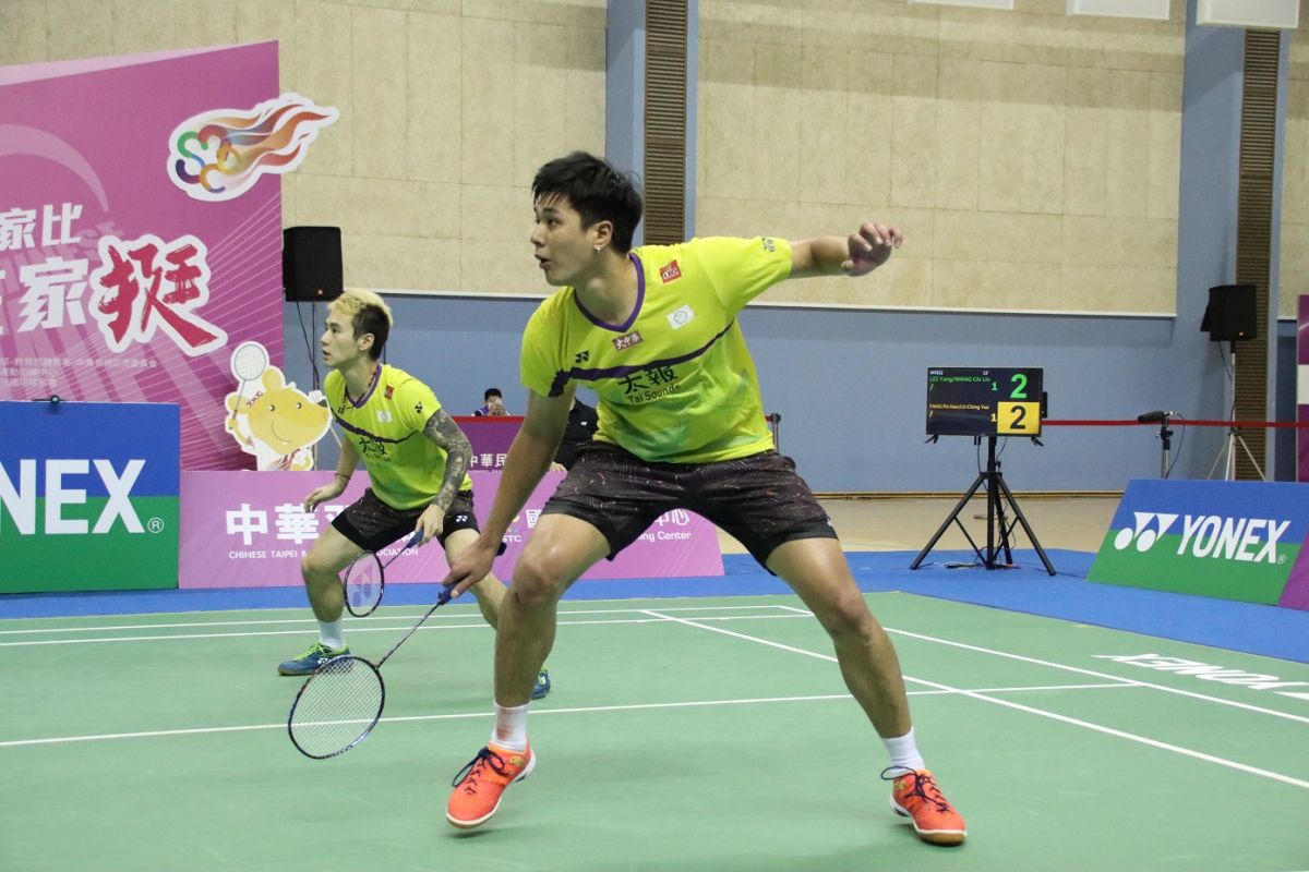 ▲世界排名第23-楊博涵(左)盧敬堯(右) 皆參戰混雙賽事。（圖／中華羽協提供）