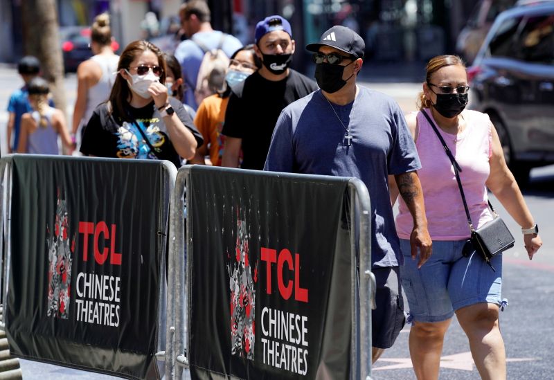 洛杉磯回頭重啟防疫規定　萬人活動須戴口罩
