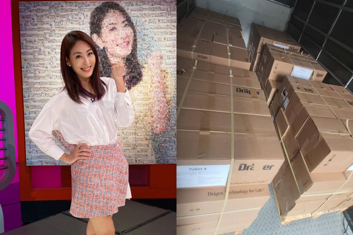 ▲賈永婕贈PAPR至大馬卡關，駐德代表出手幫忙交涉。（圖／賈永婕臉書）