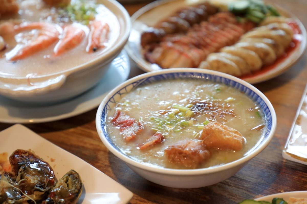 ▲「台客燒肉粥」連兩年獲得「臺北臺中米其林指南」必比登推介，樸實無華的肉粥更是道地台灣味(圖／柳榮俊翻攝2021.8.21)