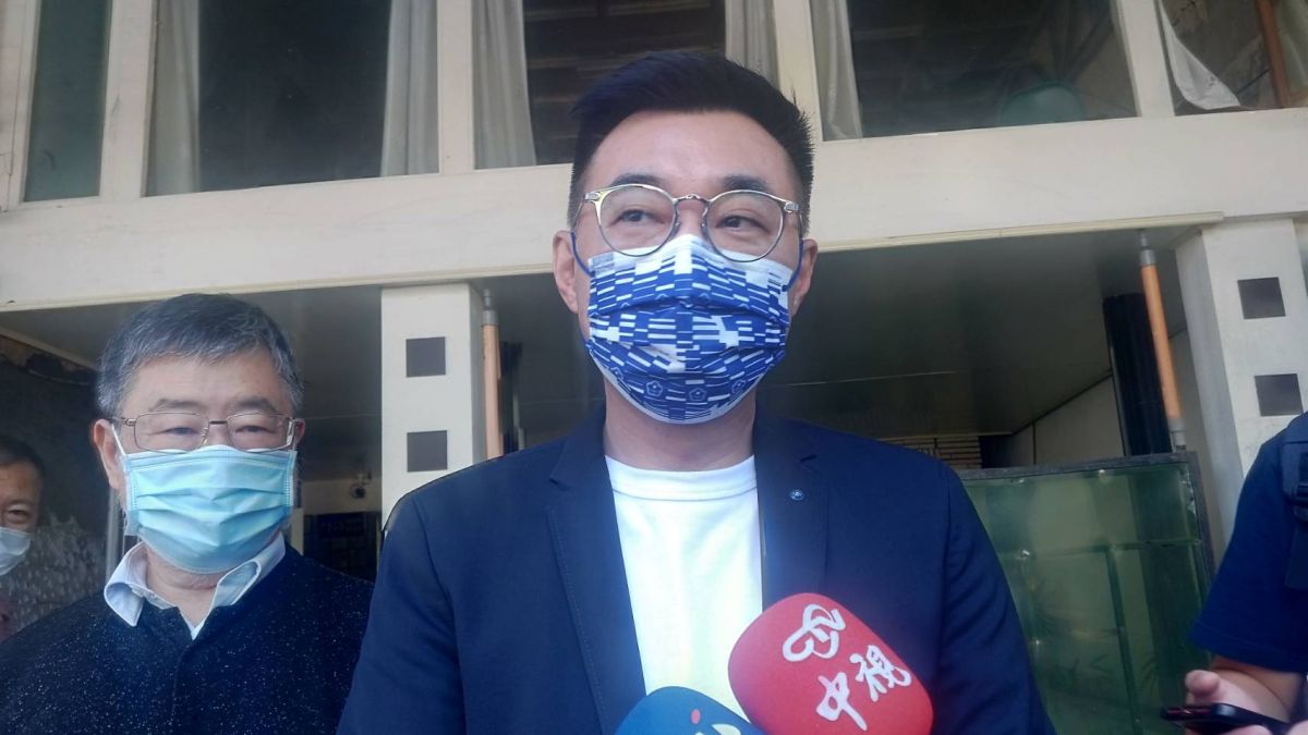 ▲國民黨主席江啟臣。（圖／記者鄭婷襄攝，2021.08.21）