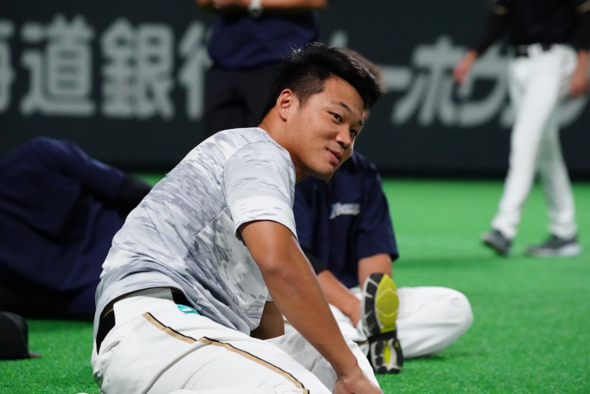 ▲日本火腿台灣好手王柏融（圖／取自火腿官網）