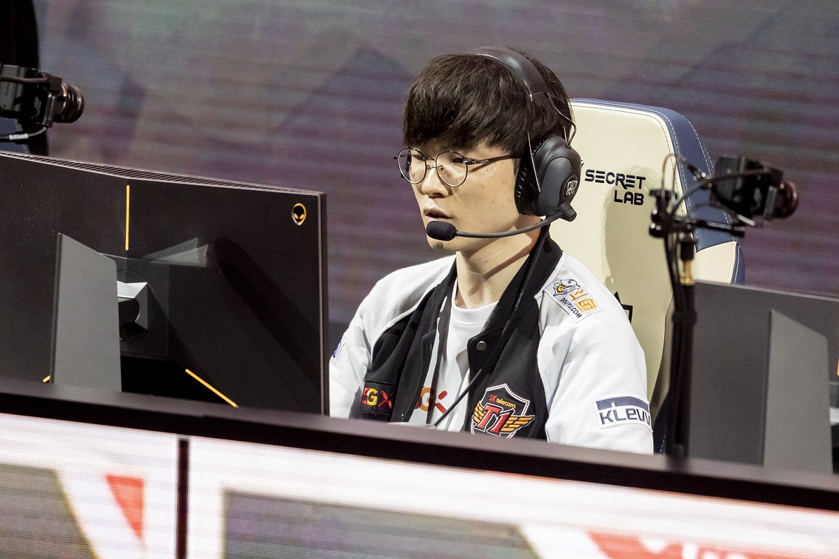 ▲韓國電競明星「Faker」李相赫。（圖／美聯社／達志影像）