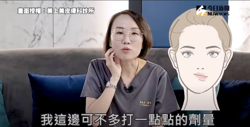 ▲醫生表示,自己遇過很多客人要求把左右臉變得盡量對稱。(圖/美上美皮膚科診所