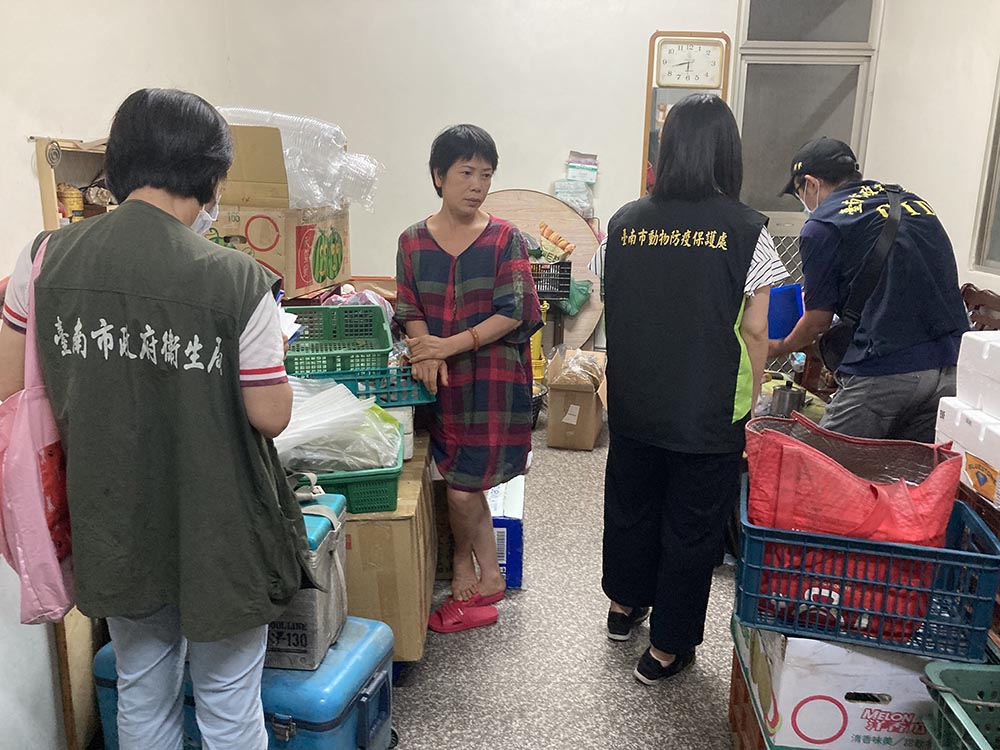 ▲台南市政府聯合稽查非法肉品流向，杜絕非洲豬瘟感染風險（圖／台南市政府提供）