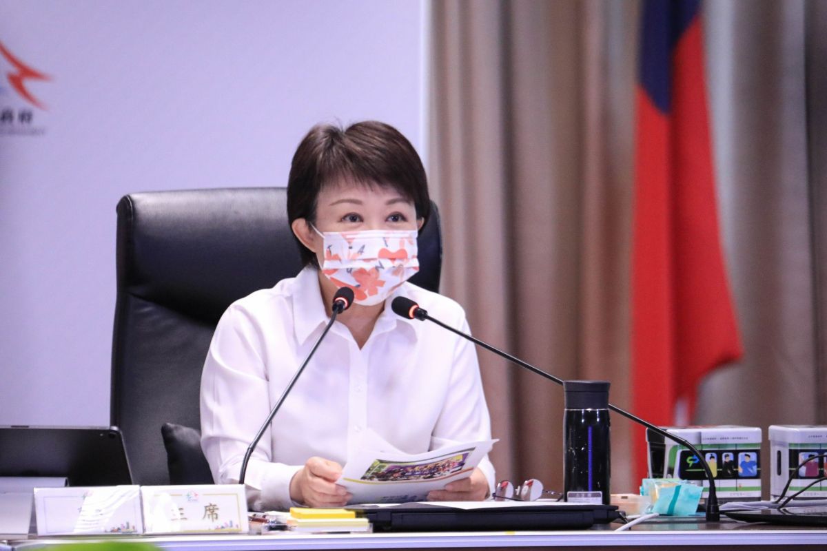▲台中市長盧秀燕宣布部分場域微解封措施(圖／新聞局提供2021.8.24)
