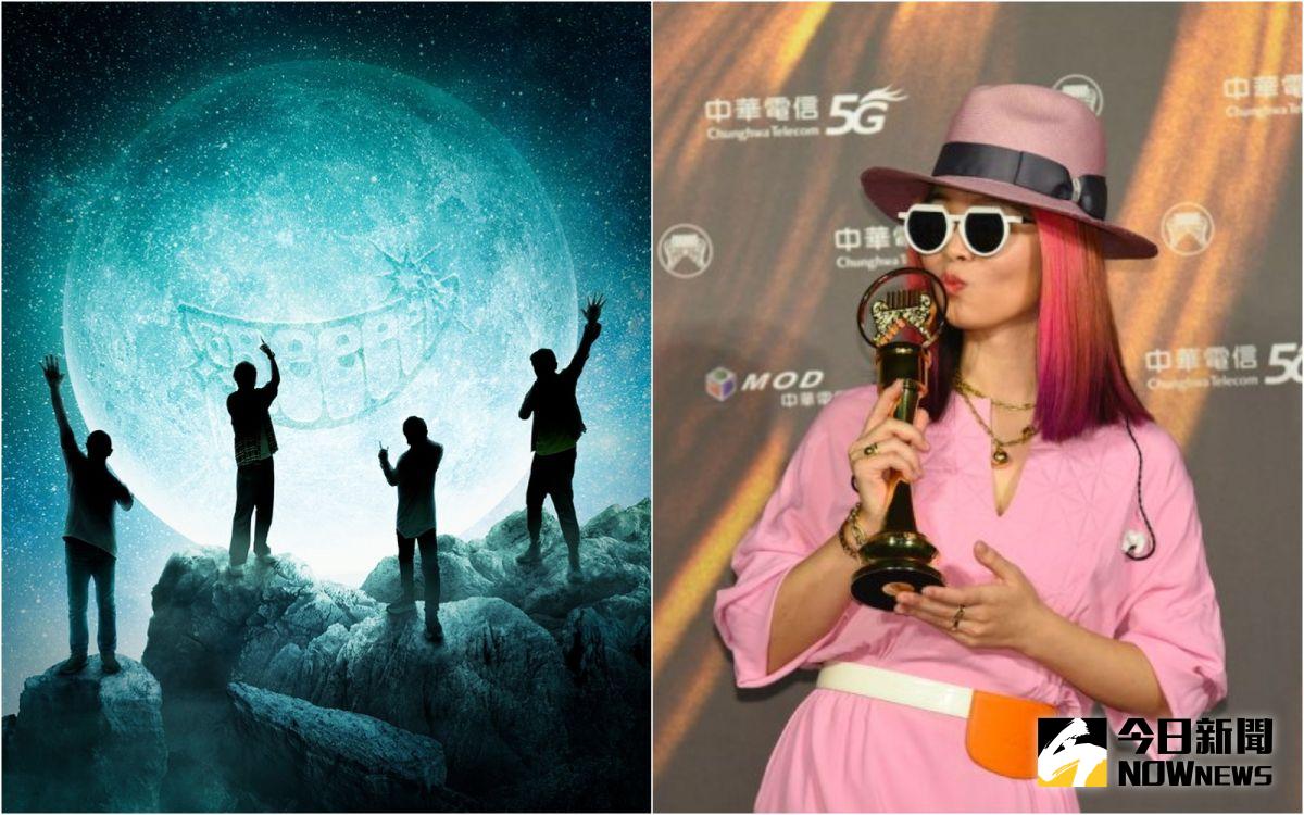 ▲GreeeeN（左）跟?te壞特一樣，是神祕的音樂人，也有醫生身分。（圖／GreeeeN官網、資料照）