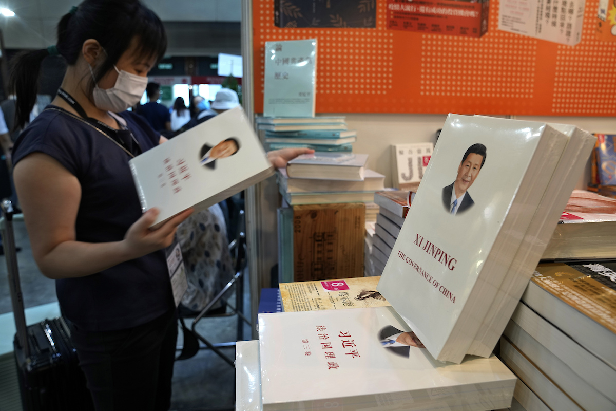 ▲習近平思想將全面進入中國教材。（圖／美聯社／達志影像）