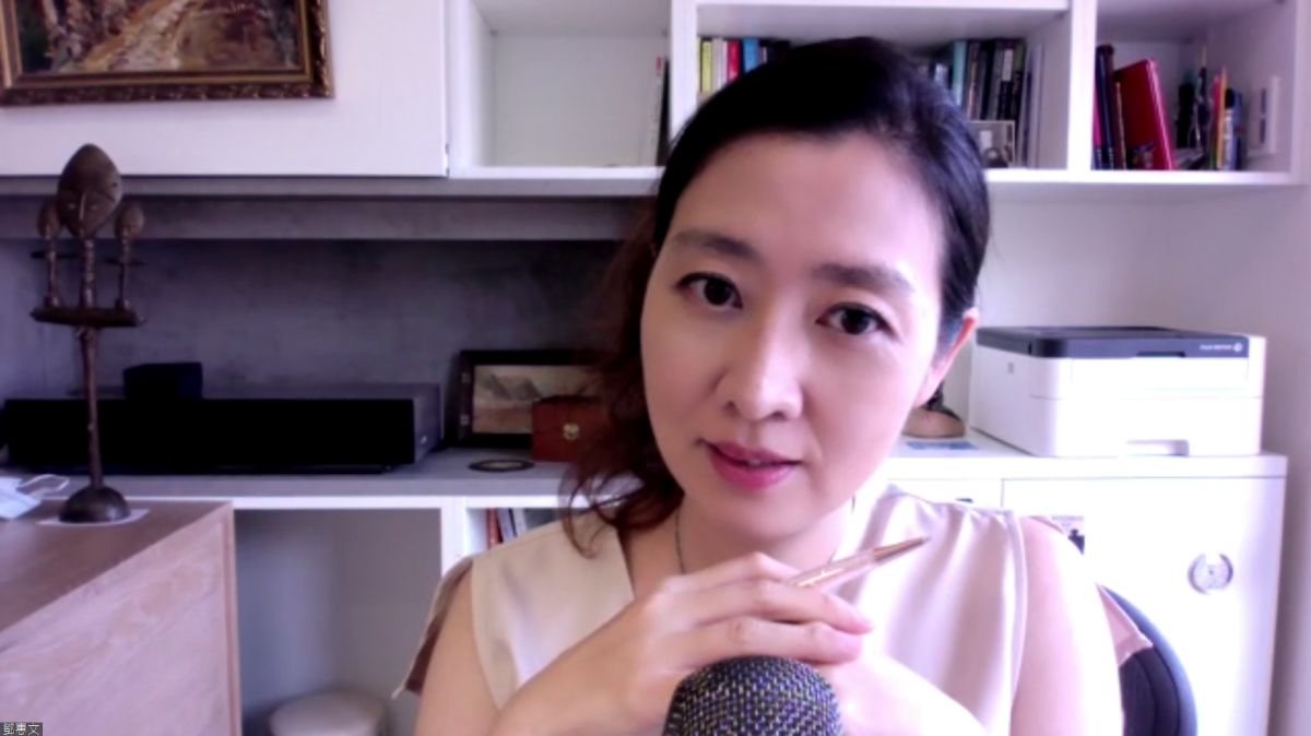 ▲不想再被媽媽影響！鄧惠文建議：設立「界線」不向她討債也不自我虐待。（圖／截自《鄧一個人咖啡》節目畫面）