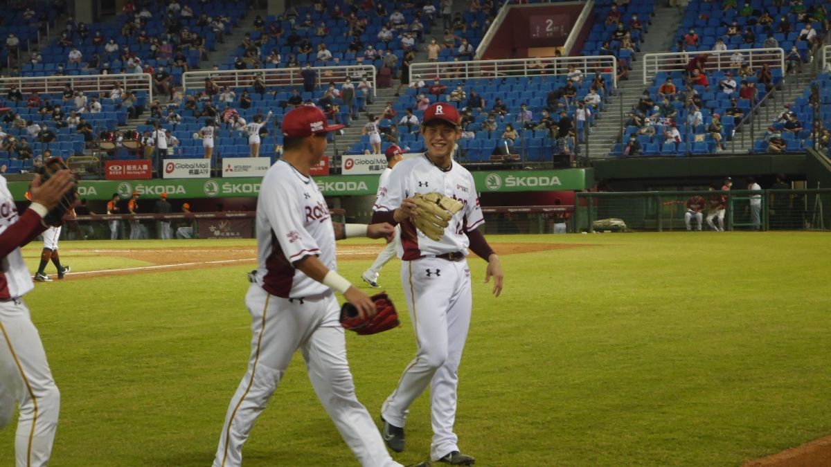 ▲樂天陳冠宇先發。（圖／吳政紘攝）