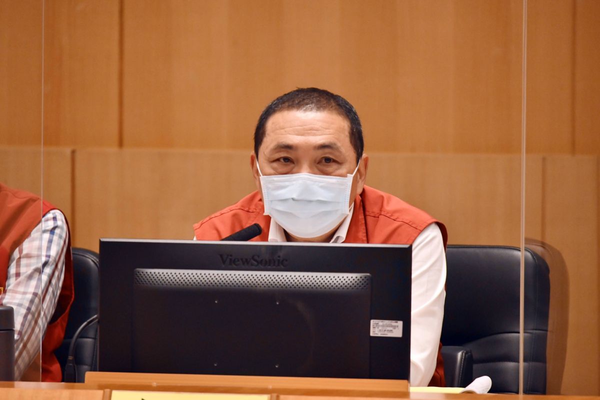▲新北市長侯友宜表示，台灣必須視同Delta病毒已進入社區，準備就緒的自信迎戰，因為「病毒不會等你」。（圖／新北市政府提供）