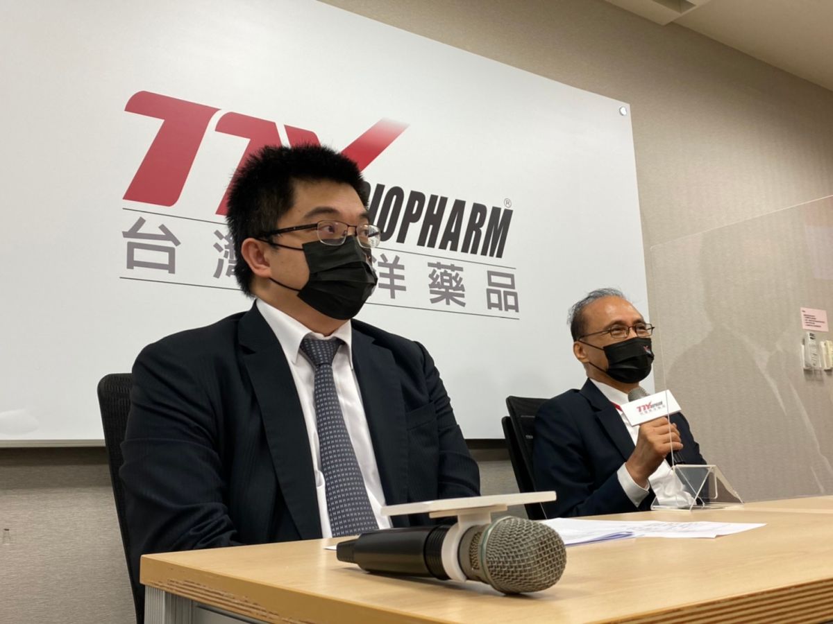 ▲東洋舉辦媒體見面會，董事長林全針對新冠疫苗議題做出回應。（圖／東洋提供）