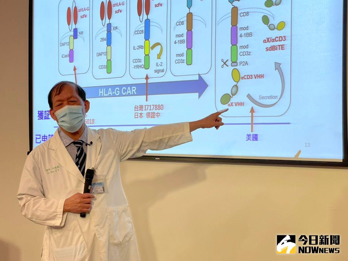 ▲由周德陽院長領導的研究團隊，研發抗癌新利器論文，發布國際期刋。（圖／記者金武鳳攝，2021.8.25)