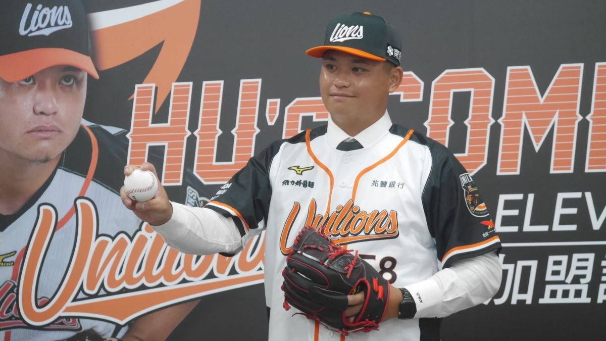 ▲統一獅隊胡智為加盟，周日初登板隊上季冠軍中信兄弟，透露已作好研究。（圖／吳政紘攝）