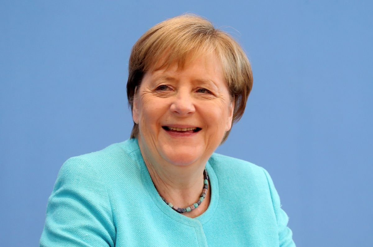 ▲雖然即將卸任，但德國總理梅克爾穩重、理智兼親切感的領袖形象，仍普遍受到歐美民眾喜愛。資料照。（圖／美聯社／達志影像）