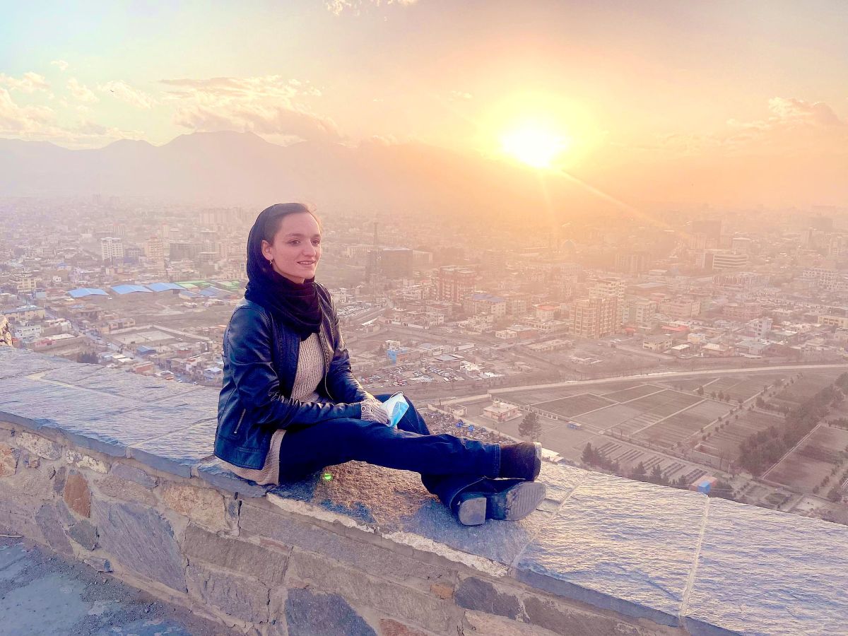 ▲阿富汗麥丹夏市長Zarifa Ghafari順利逃亡德國。（圖／取自Zarifa Ghafari Twitter.）