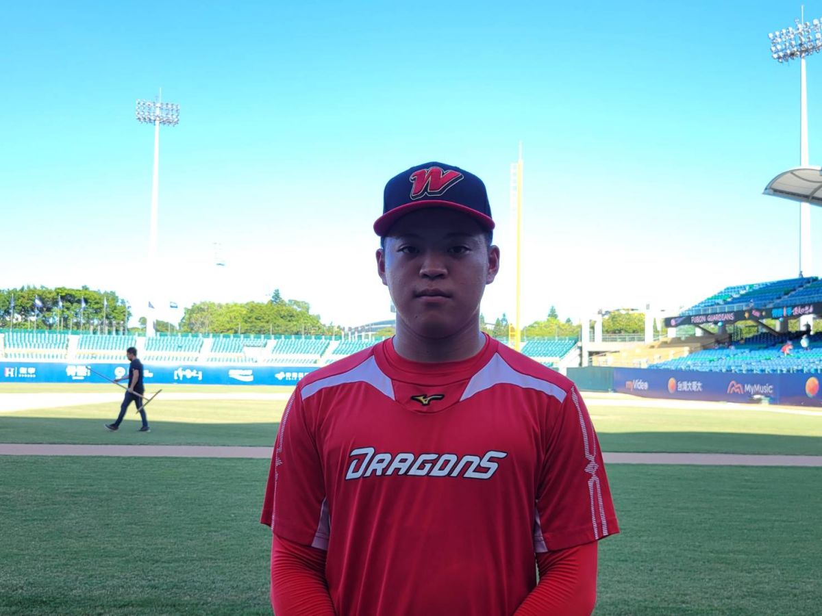 ▲味全龍王順和。（圖／黃建霖攝）