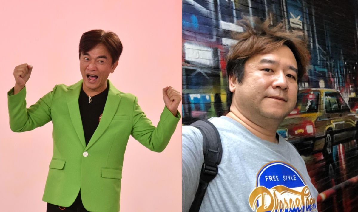 ▲吳宗憲（左）批《刻在我心底的名字》抄襲，瞿友寧（右）難認同。（圖／記者林柏年攝、瞿友寧臉書）