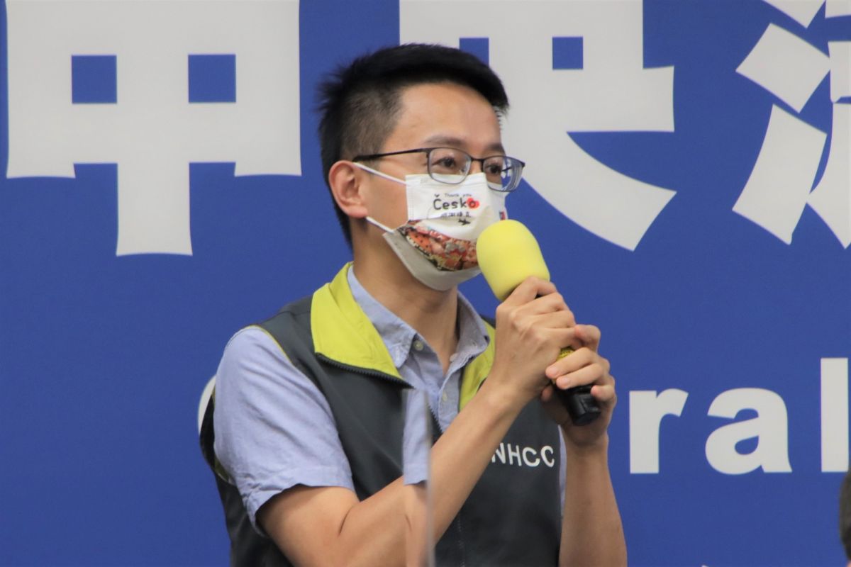 ▲羅一鈞今（29）日也公布4例我國事件，其中，有一例自中國移入的個案是接種中國疫苗「智飛」，為少見個案。（圖／指揮中心提供）