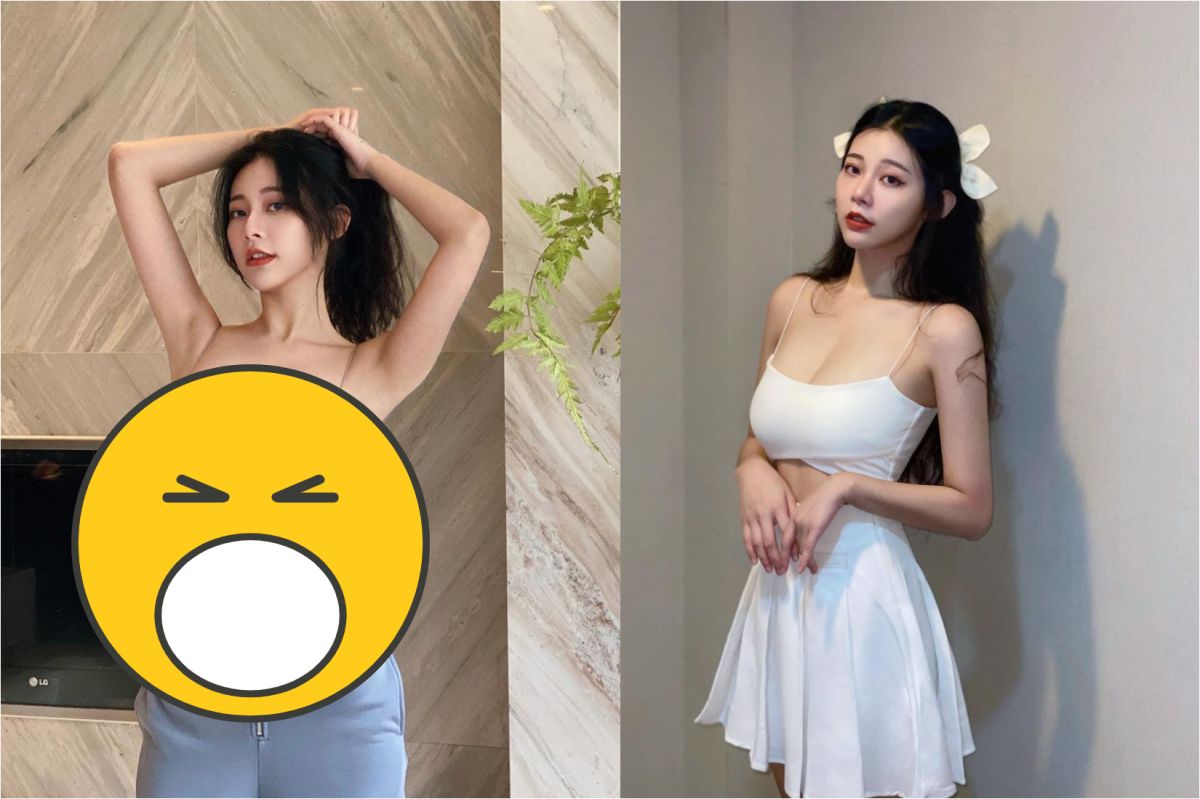 ▲無名女神張香香害怕看牙醫，現身診所曬不科學腰身。（圖／張香香IG）