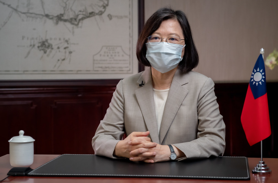 ▲昨（18）日中國又突然宣布台灣釋迦和蓮霧檢出有介殼蟲，從20日開始暫停進口。對此，總統蔡英文今（19）日晚間也正面回應了。（圖／總統府提供）