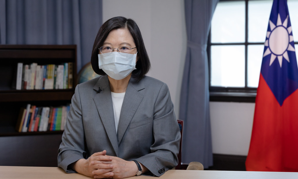 ▲總統蔡英文強調，台灣可以成為促進區域和平繁榮發展的中堅力量。（圖／總統府提供）