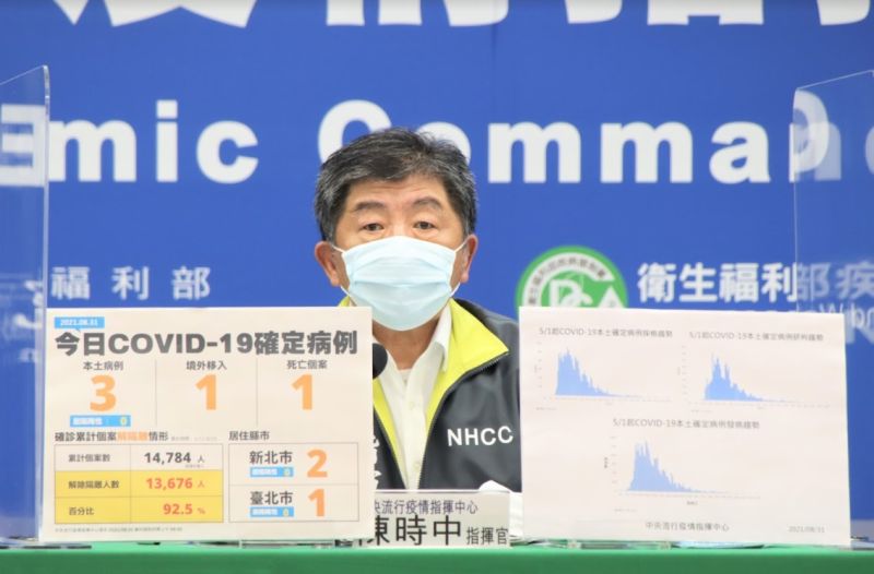 ▲中央流行疫情指揮中心說明最新疫報。圖為指揮官陳時中。(圖/指揮中心)