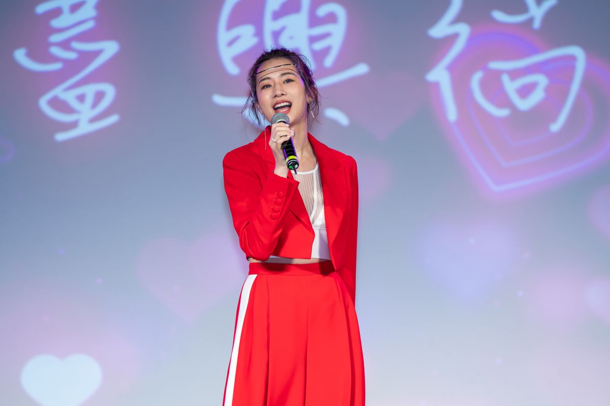 ▲趙岱新笑說自己有可能會閃婚。（圖／TVBS提供）

