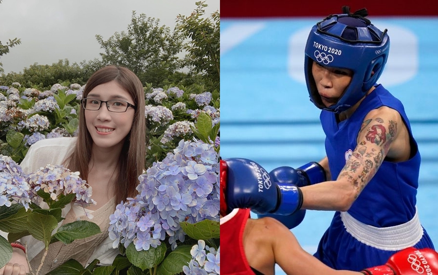 ▲黃筱雯用實力證明漂亮女生也能打拳擊。（圖／美聯社、黃筱雯IG）